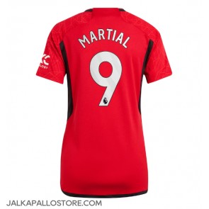 Manchester United Anthony Martial #9 Kotipaita Naisten 2023-24 Lyhythihainen